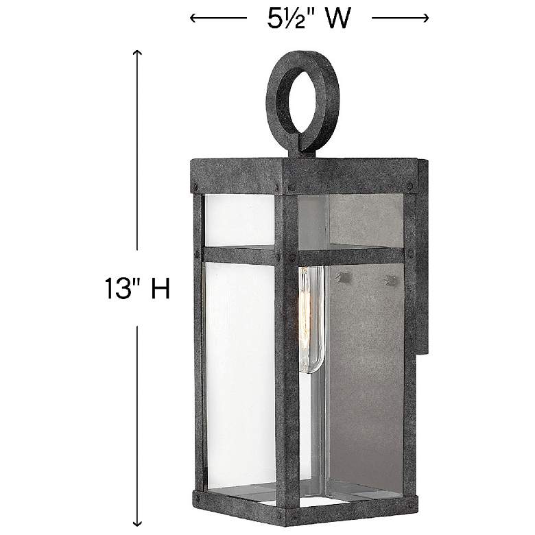 Image 4 Porter 13" High Outdoor Wall Light by Hinkley Lighting more views