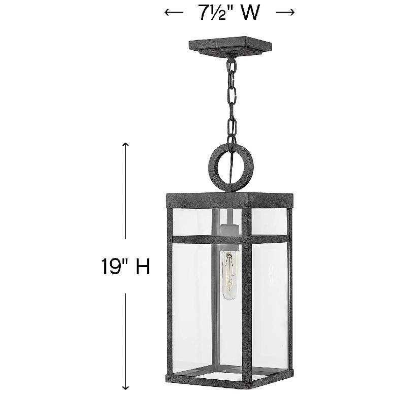 Image 4 Porter 19" High Outdoor Hanging Light by Hinkley Lighting more views