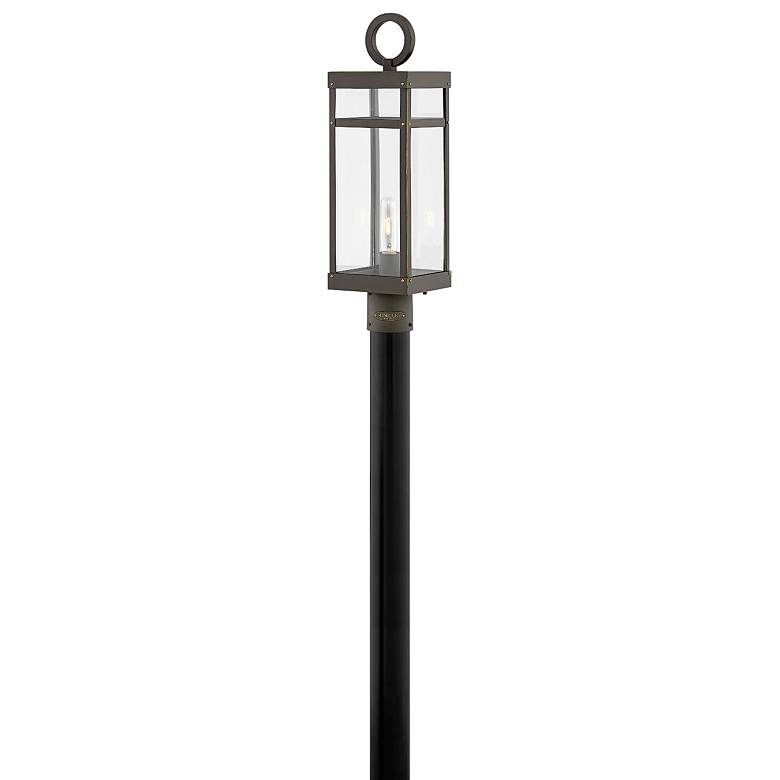 Image 1 Porter 22 3/4 inch High Oil Rubbed Bronze Outdoor Post Light