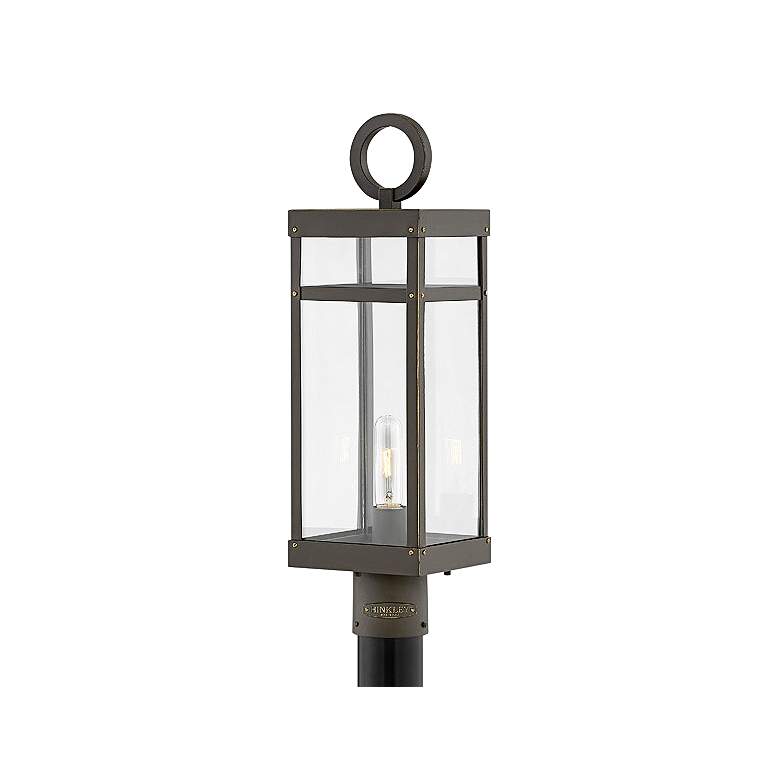 Image 2 Porter 22 3/4 inch High Oil Rubbed Bronze Outdoor Post Light more views
