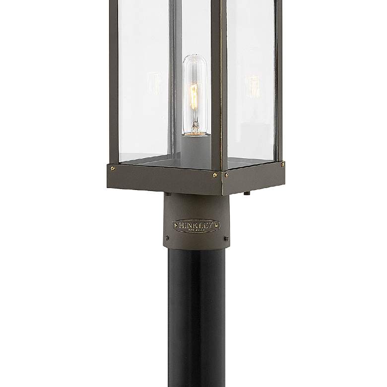 Image 4 Porter 22 3/4 inch High Oil Rubbed Bronze Outdoor Post Light more views