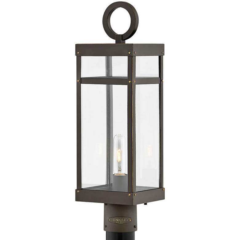 Image 2 Porter 22 3/4 inch High Oil-Rubbed Bronze Outdoor Post Light more views