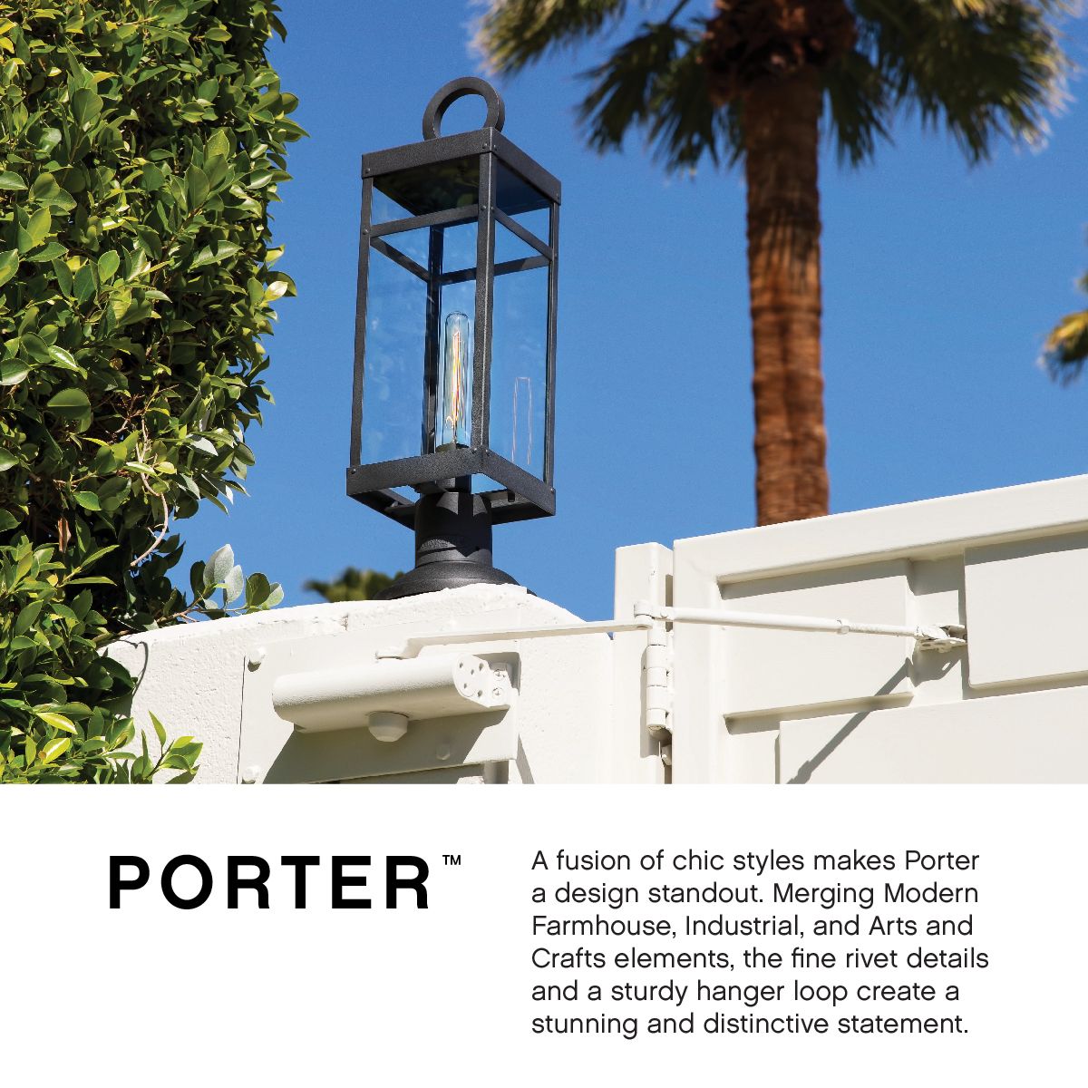 Image 6 Porter 22 3/4" High Oil-Rubbed Bronze Outdoor Post Light more views