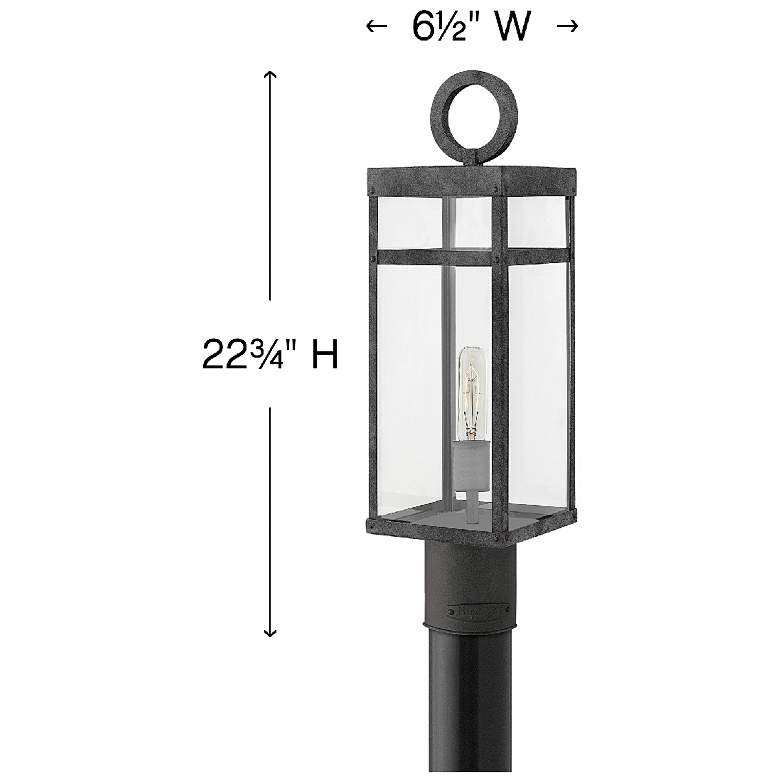 Image 4 Porter 22 3/4" High Outdoor Post Light by Hinkley Lighting more views