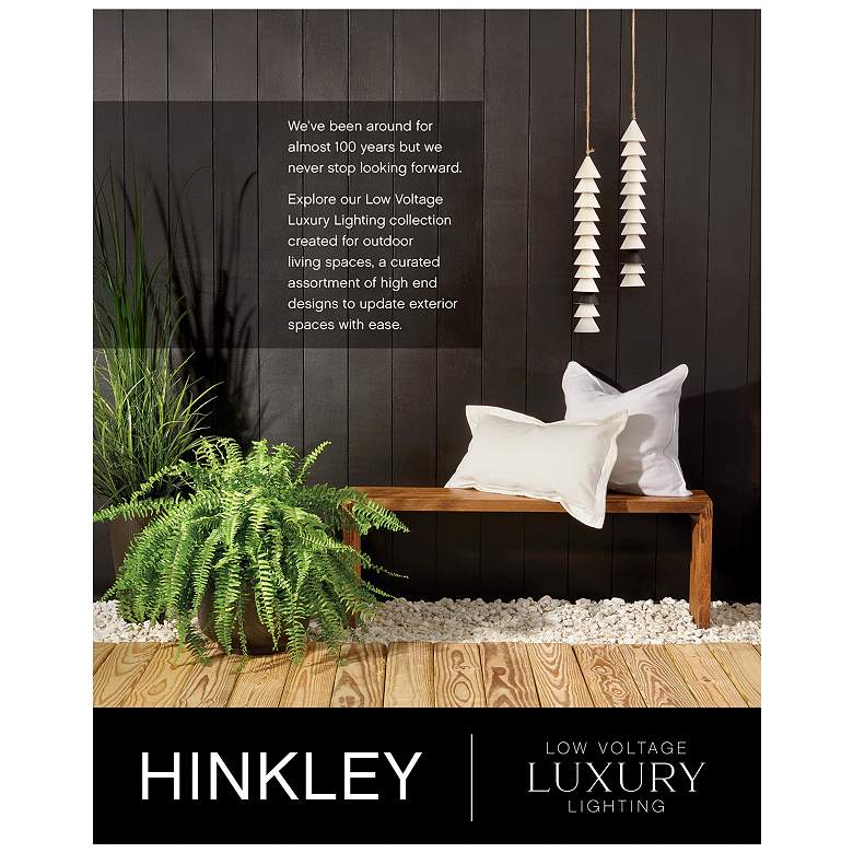 Image 5 Porter 22 3/4"H 3W Outdoor Post Light by Hinkley Lighting more views