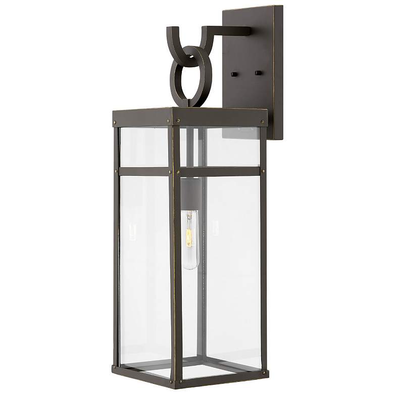 Image 1 Porter 25" High Oil-Rubbed Bronze LED Outdoor Wall Light