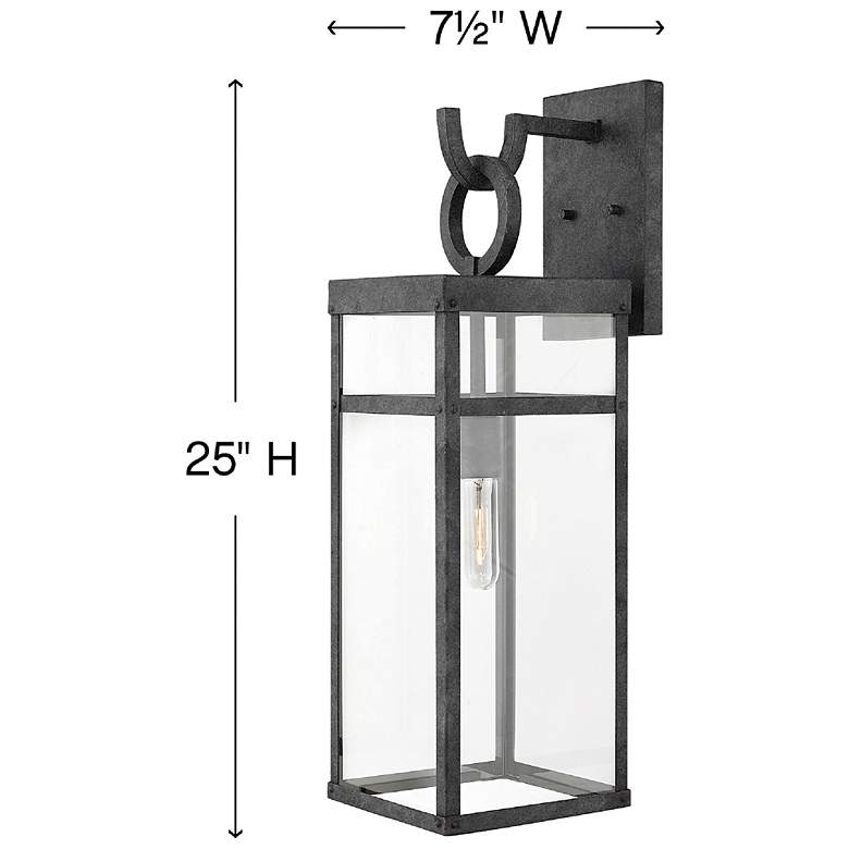 Image 4 Porter 25" High Outdoor Wall Light by Hinkley Lighting more views