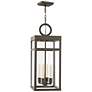 Porter 31 1/4" High Oil-Rubbed Bronze Outdoor Hanging Light