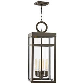 Image2 of Porter 31 1/4" High Oil-Rubbed Bronze Outdoor Hanging Light