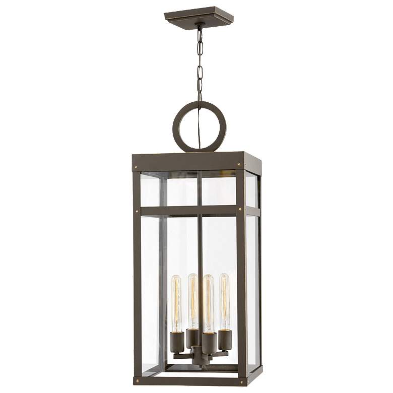 Image 1 Porter 31 1/4 inchH 5W Outdoor Hanging Light by Hinkley Lighting