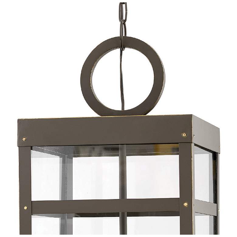Image 3 Porter 31 1/4"H Oil-Rubbed Bronze LED Outdoor Hanging Light more views