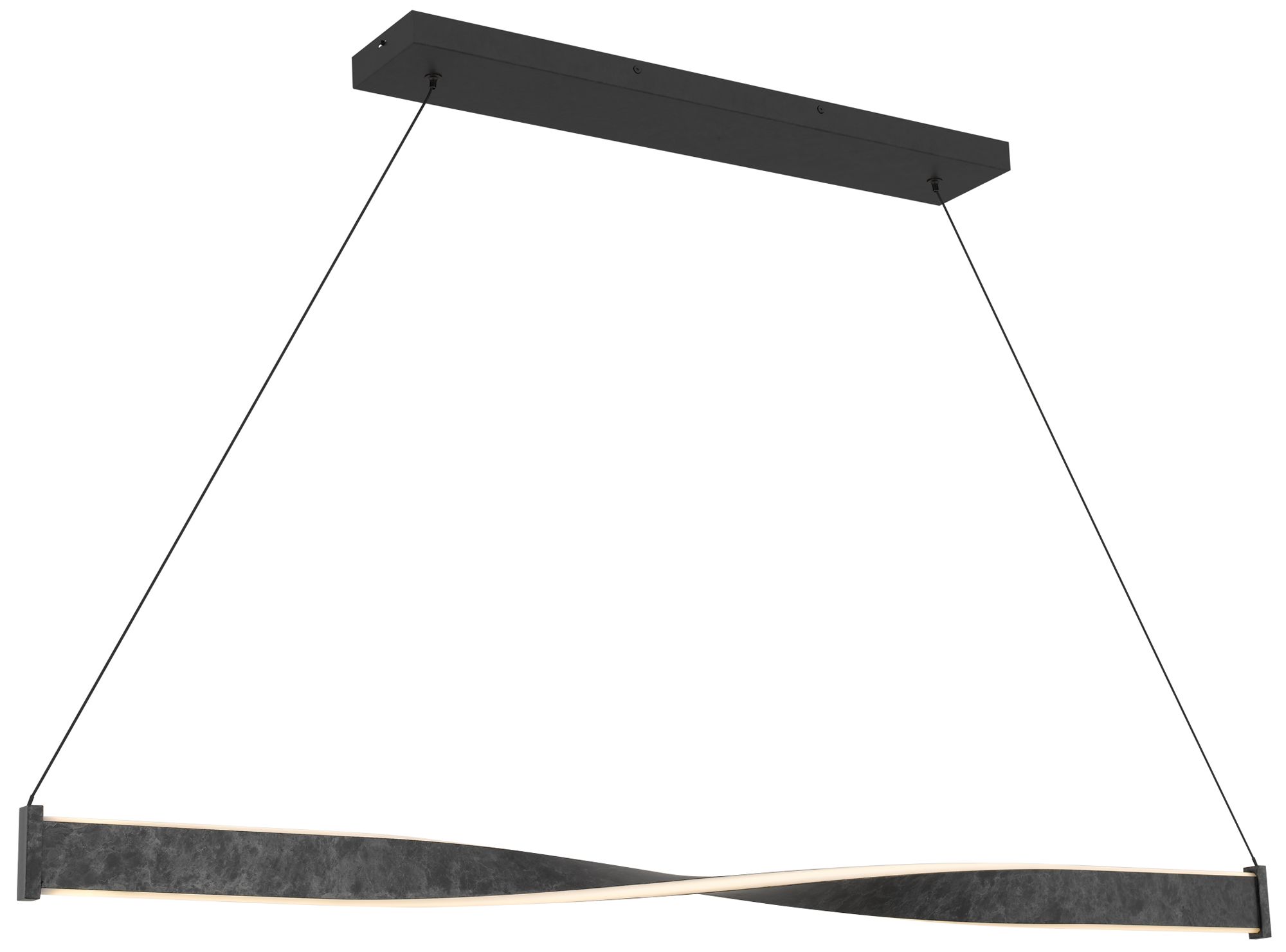 Thumbnail1 of Porter Integrated LED Old Black Island Light with CCT Switch