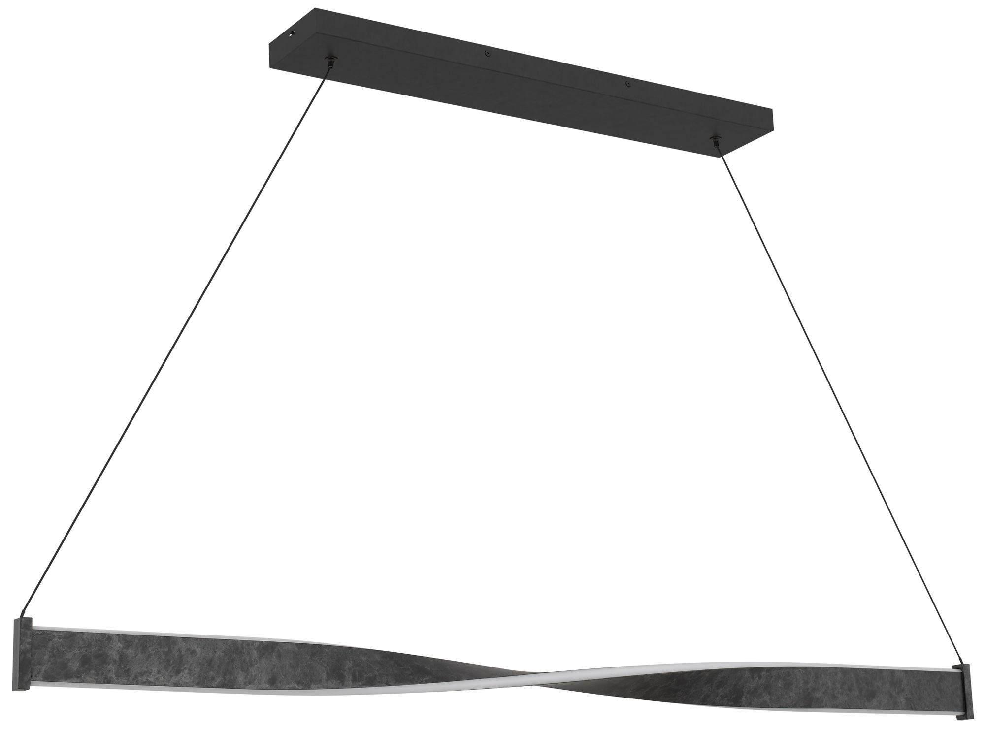 Thumbnail2 of Porter Integrated LED Old Black Island Light with CCT Switch more views