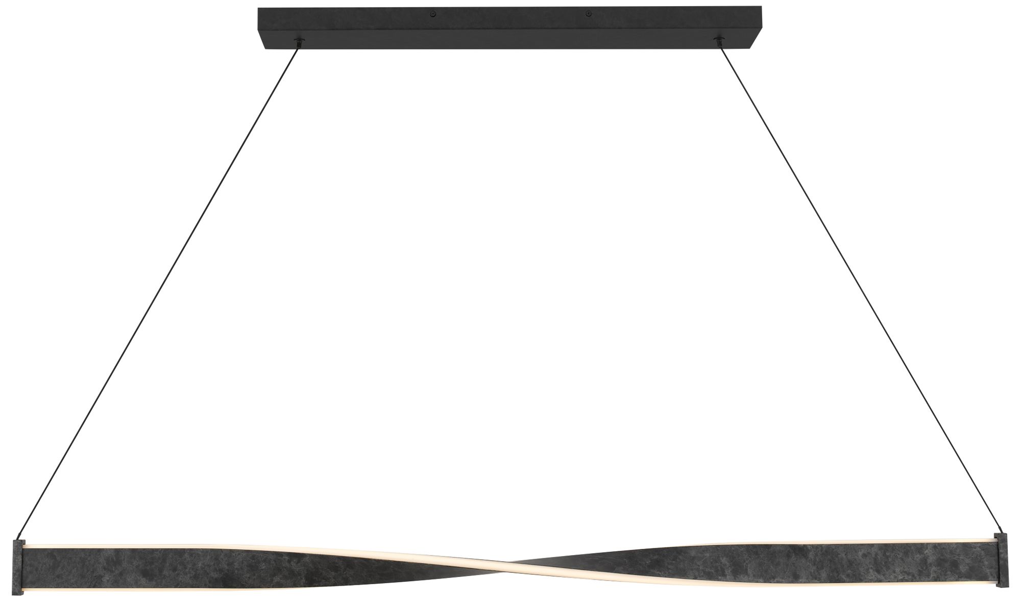 Thumbnail3 of Porter Integrated LED Old Black Island Light with CCT Switch more views