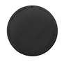 5_Porthole 19.8" Round Black Mango Wood Wall Mirror more views