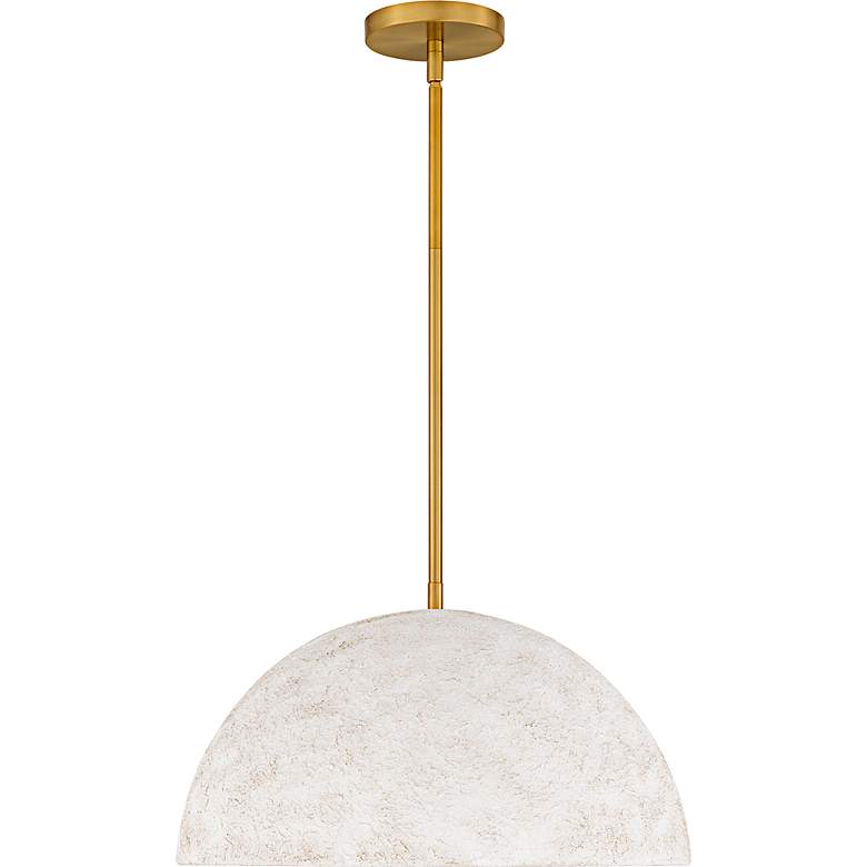 Image 3 Portia 3-Light Brushed Gold Pendant more views