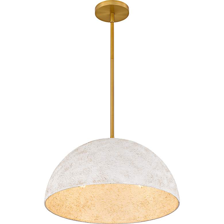 Image 4 Portia 3-Light Brushed Gold Pendant more views