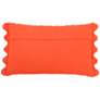 3_Portia Orange Embroidered Floral 20" x 12" Accent Cushion more views