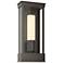 Portico 14 3/4" High Coastal Dark Smoke Outdoor Wall Light