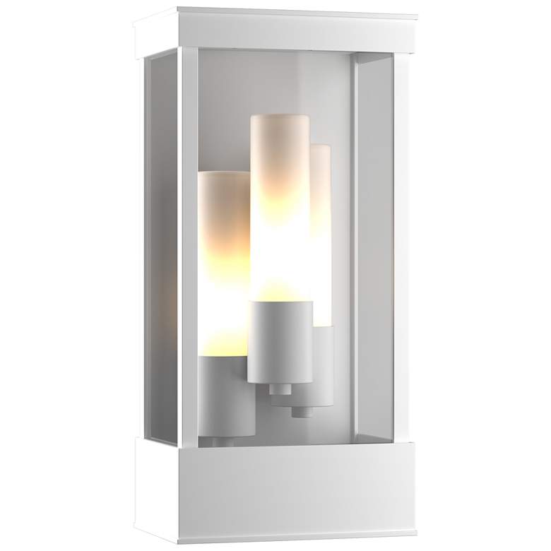 Image 1 Portico 8.5 inch High Coastal White Outdoor Sconce