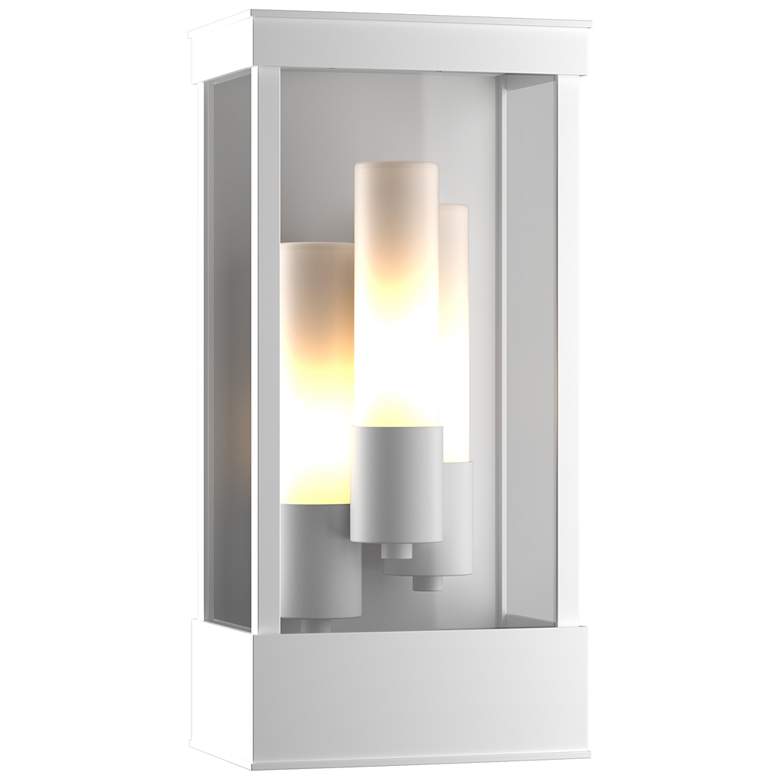Image 1 Portico 8.5" High Coastal White Outdoor Sconce