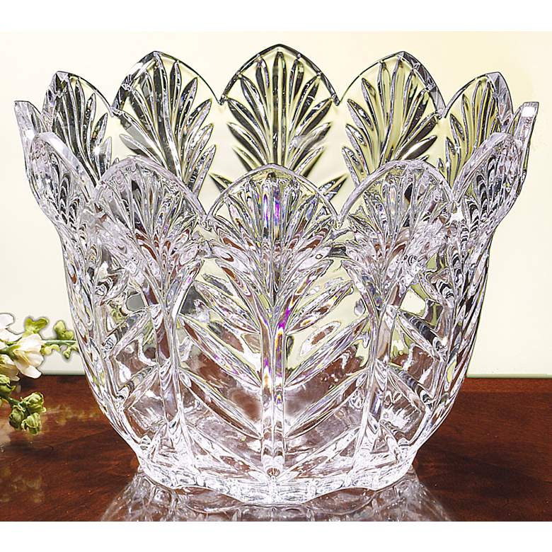 Image 1 Portico 9 inch High Crystal Bowl