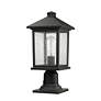 5_Portland 18" High Oil-Rubbed Bronze Outdoor Pier Mount Light more views
