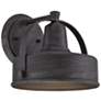 Thumbnail2 of Portland 8 1/4" High Weathered Pewter Outdoor Wall Light