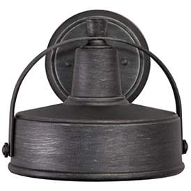 Image5 of Portland 8 1/4" High Weathered Pewter Outdoor Wall Light more views