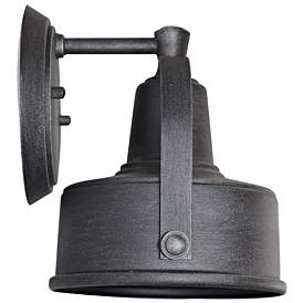 Image5 of Portland 8" High Weathered Pewter Outdoor Wall Light more views