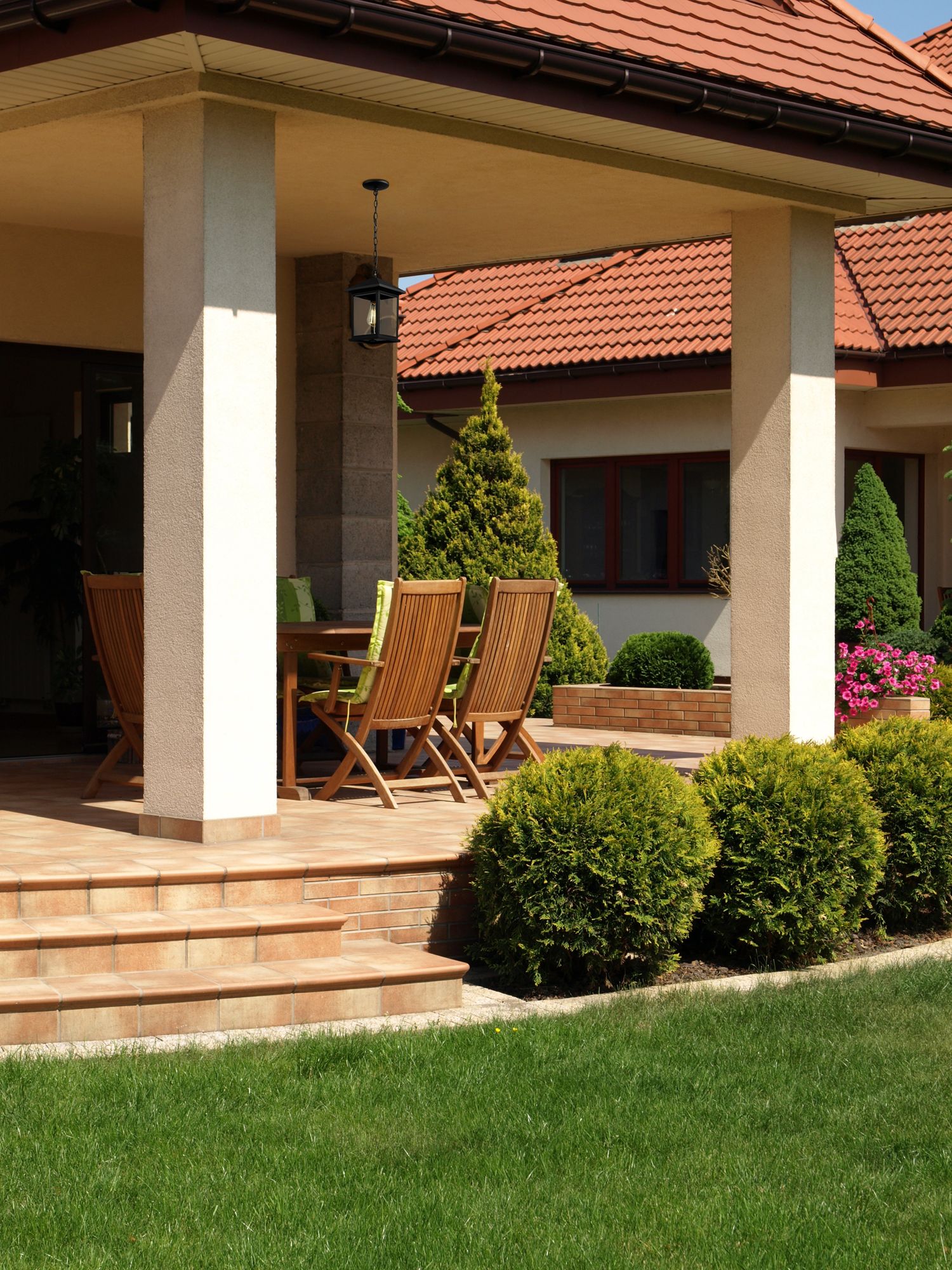 Image 3 Portland by Z-Lite Black 8 inch 1 Light Outdoor Chain Light more views