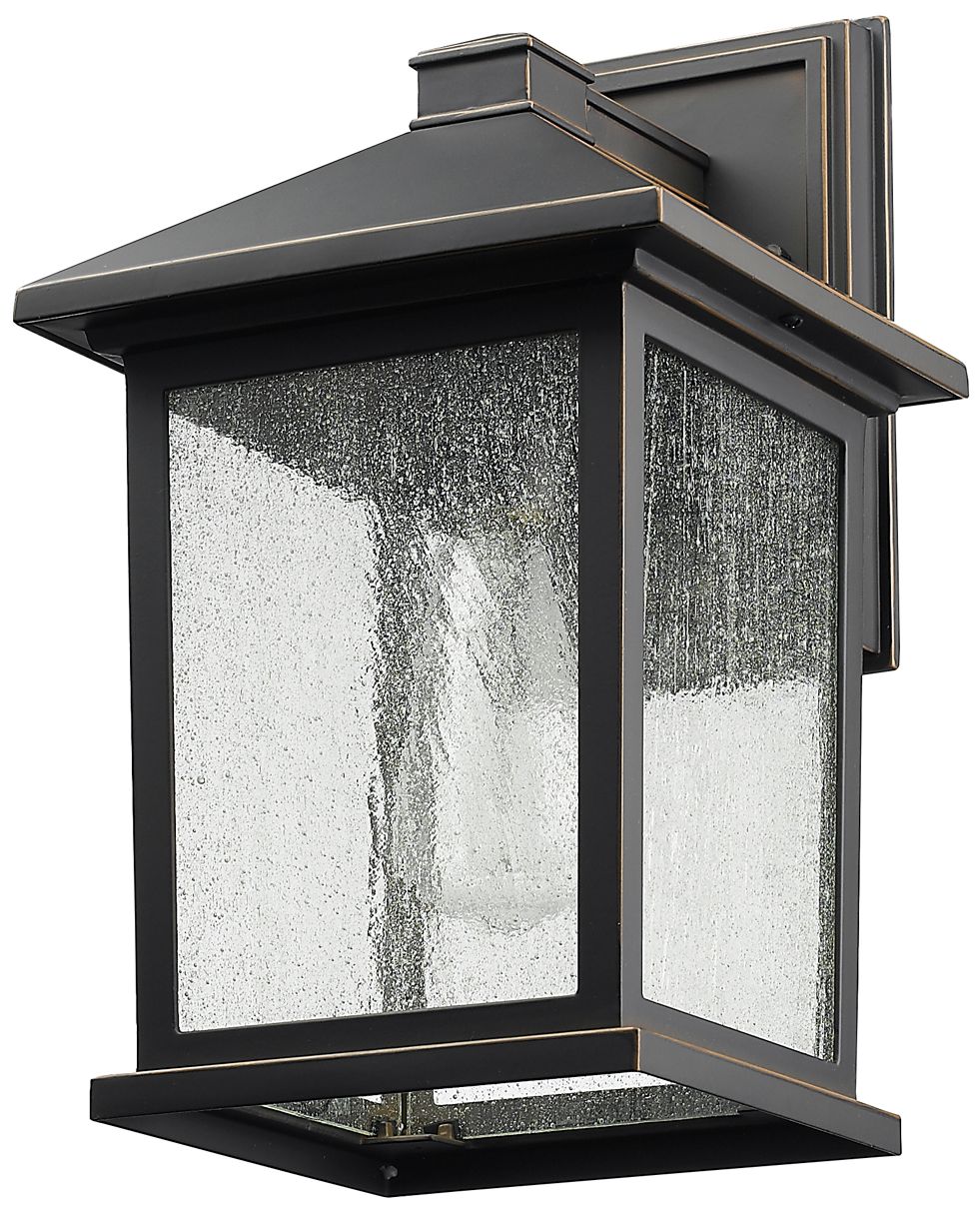 Image 7 Portland by Z-Lite Oil Rubbed Bronze 14 inch 1 Light Outdoor Wall Light more views