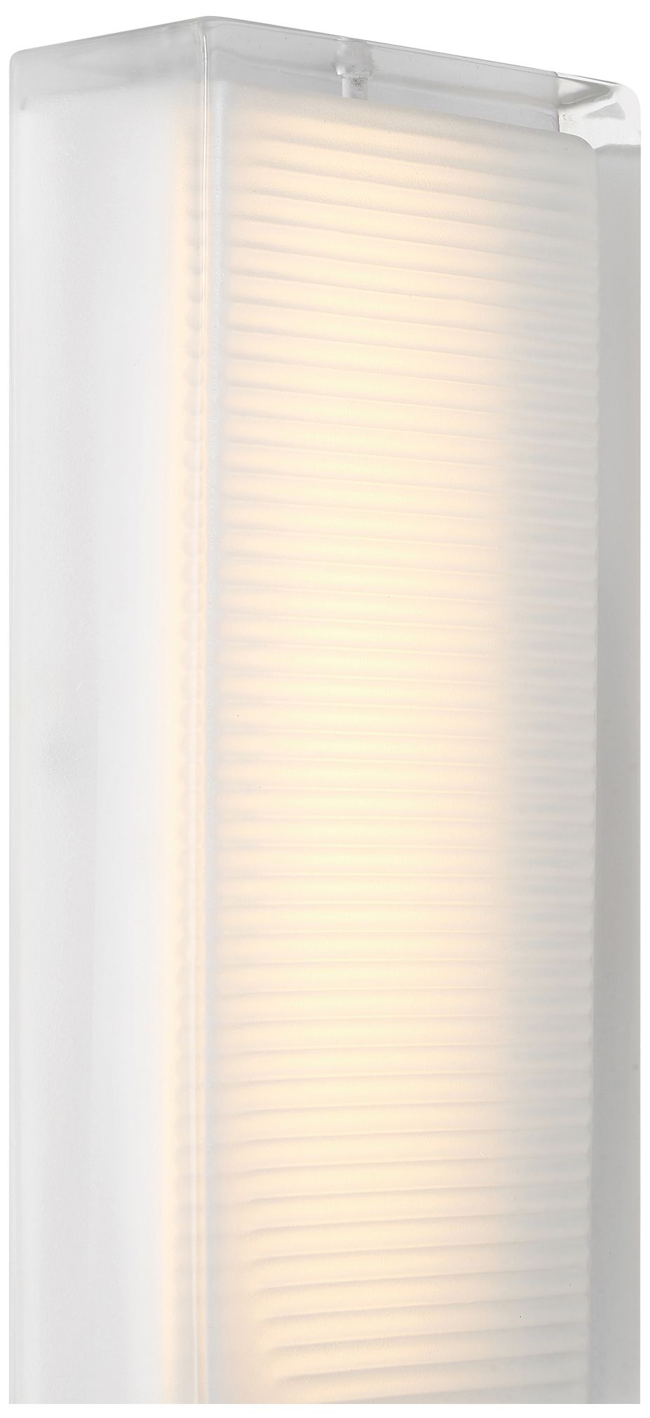 Image 2 Porto 10" High White LED Wall Sconce more views