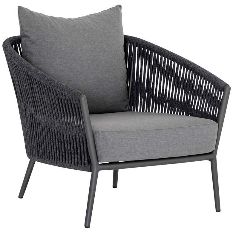 Image 1 Porto Charcoal and Bronze Outdoor Chair