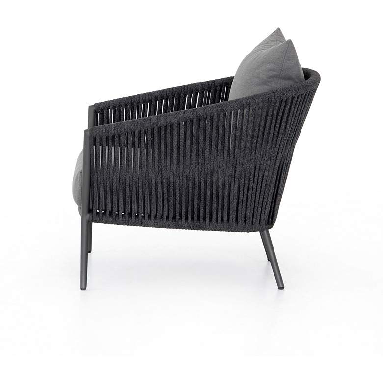 Image 5 Porto Charcoal and Bronze Outdoor Chair more views