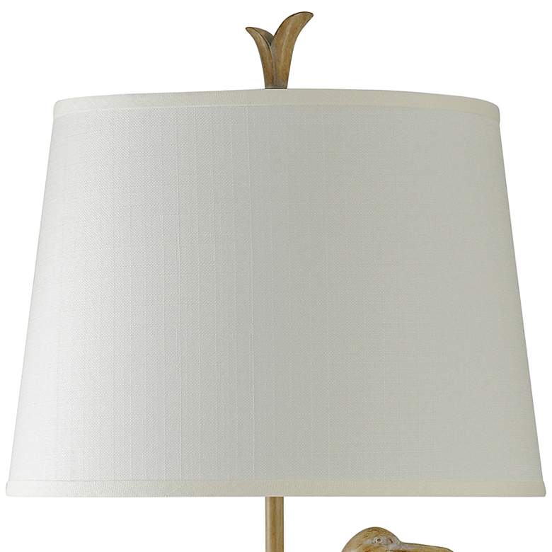 Image 4 Porto Natural Wood Sculptural Table Lamp more views