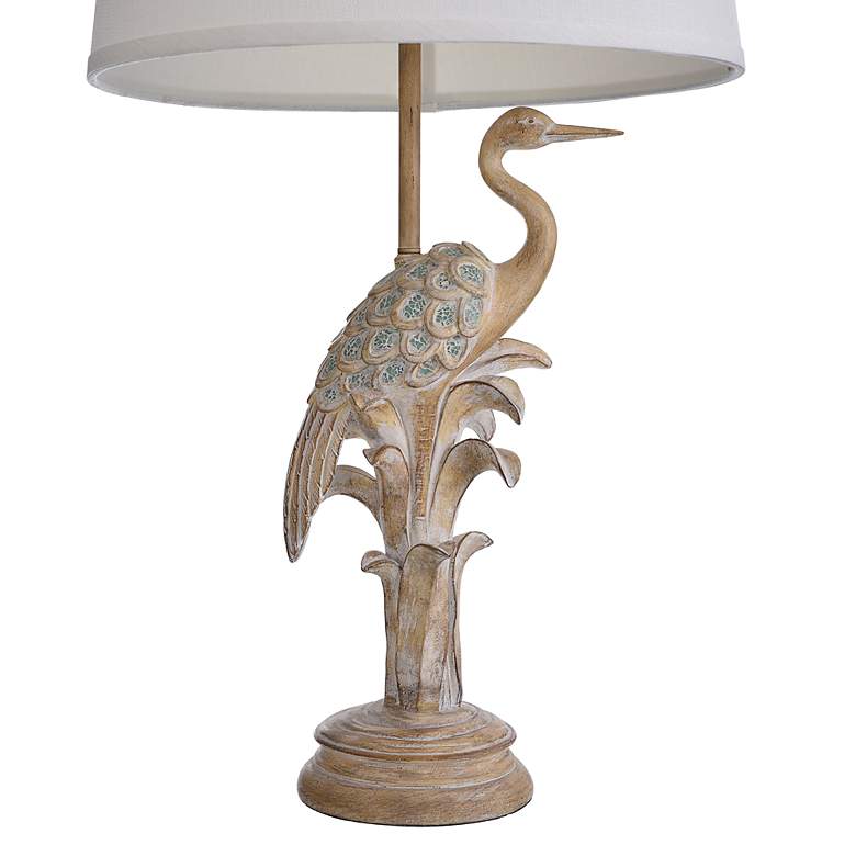Image 5 Porto Natural Wood Sculptural Table Lamp more views