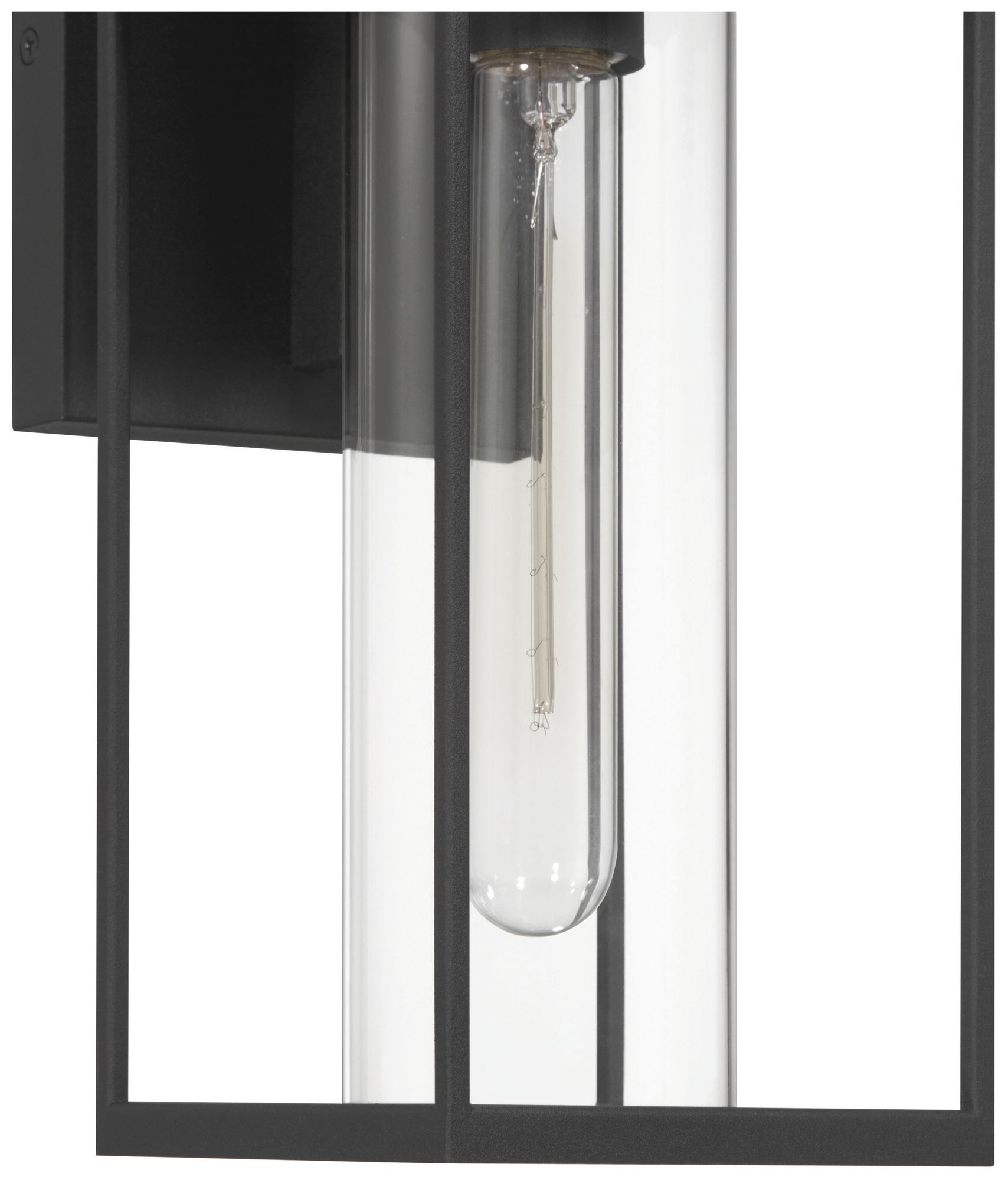 Image 4 Portside 14" High Black Outdoor Wall Sconce more views