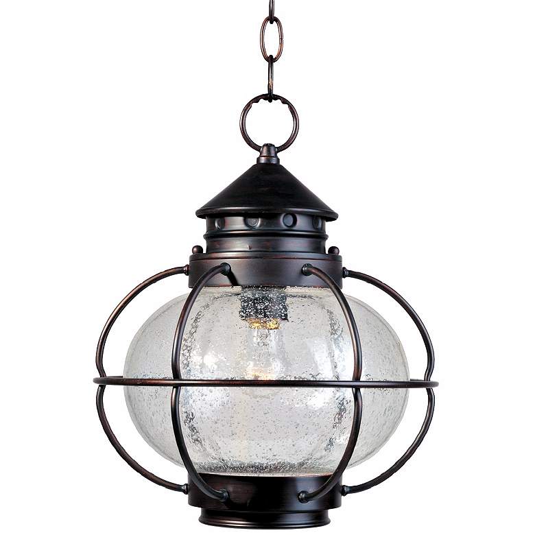 Image 3 Portsmouth 14 inch High Outdoor Hanging Lantern