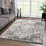 1_Portsmouth Ancient 40472 7'10"x10'6" Land Gray Area Rug