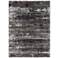 Portsmouth Passion 40572 1'10"x3' Gray Rectangular Area Rug