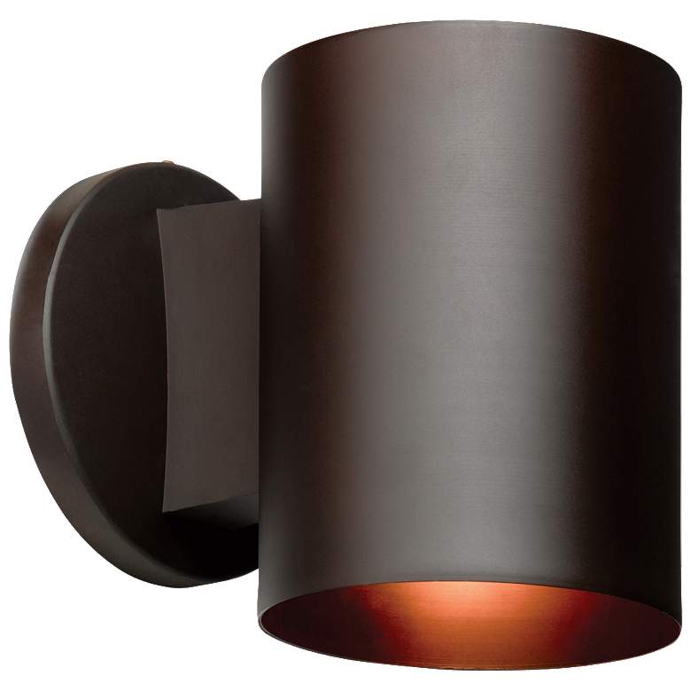 Image 1 Poseidon - 1-Light Outdoor Wallwasher - Bronze Finish