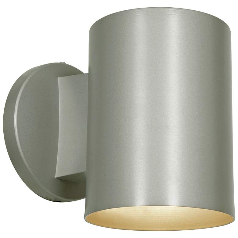 Image 1 Poseidon 6" High Satin LED Outdoor Wallwasher