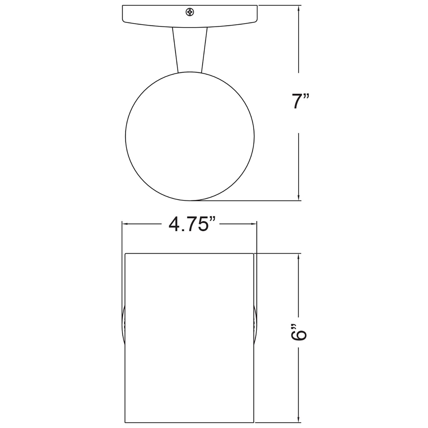 Image 2 Poseidon 6" High Satin Outdoor Wallwasher more views