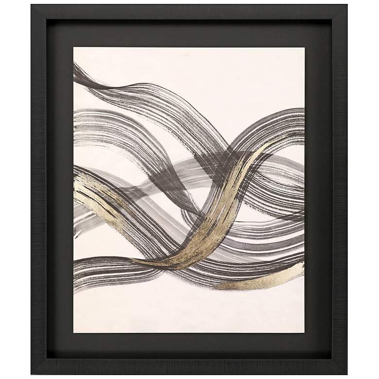 Image 1 Positive Negative III 39" High Rectangular Framed Wall Art