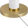 7_Possini Bellini 65" Faux Marble Floor Lamp with Tray Table and USB more views