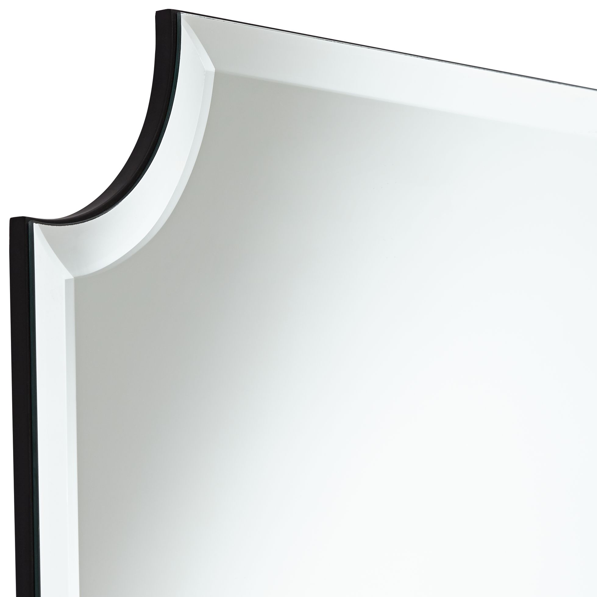 Image 3 Possini Brix 24" x 36" Frameless Cut Corner Vanity Mirror more views