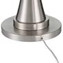 5_Possini Burbank 70" Brushed Nickel Torchiere Floor Lamp with Dimmer more views
