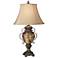 Possini® Collection Tuscan Red Floral Urn Table Lamp