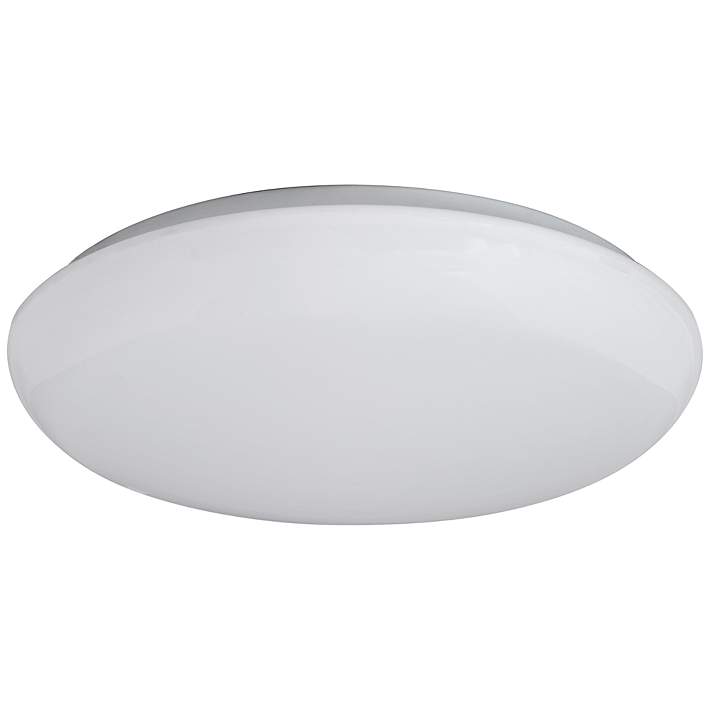Derive radikal Forventning Possini Euro 11" Wide Shallow Flushmount White LED Ceiling Light - #1C030 |  Lamps Plus
